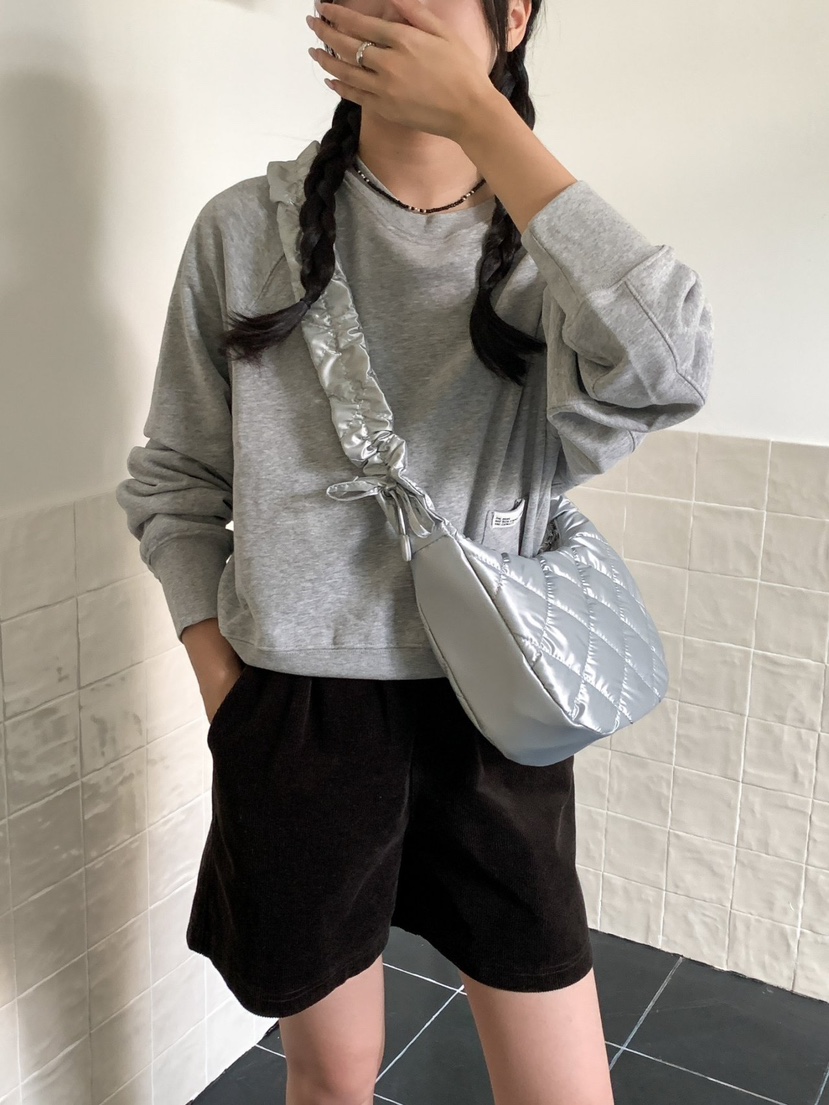 OPPA-女鞋韓國直郵東大門實拍女裝新款24秋冬單肩斜跨包OPPA單肩/斜跨包圖色2