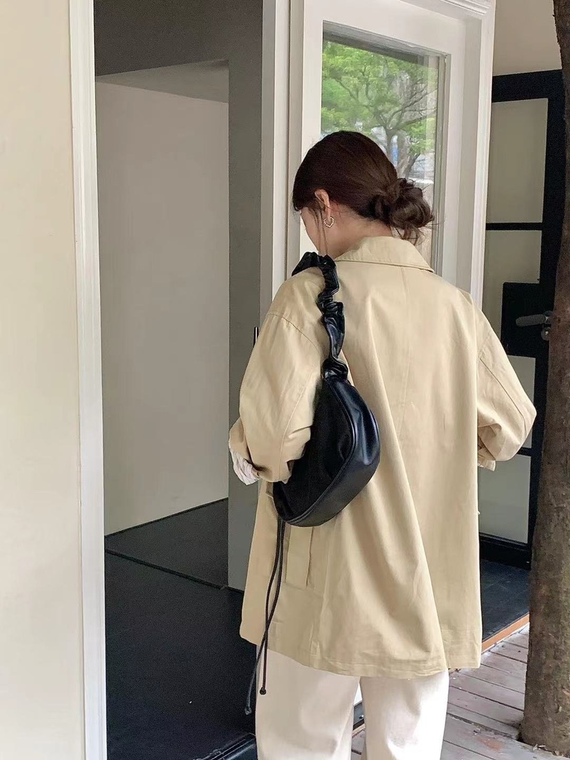 OPPA-女鞋韓國直郵東大門實拍女裝新款24秋冬單肩斜跨包OPPA單肩/斜跨包圖色2
