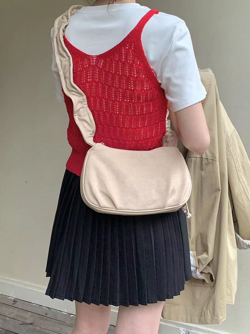 OPPA-女鞋韓國直郵東大門實拍女裝新款24秋冬單肩斜跨包OPPA單肩/斜跨包圖色4
