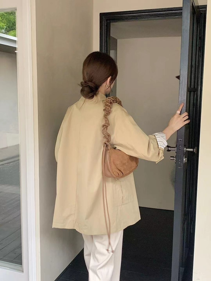 OPPA-女鞋韓國直郵東大門實拍女裝新款24秋冬單肩斜跨包OPPA單肩/斜跨包圖色5