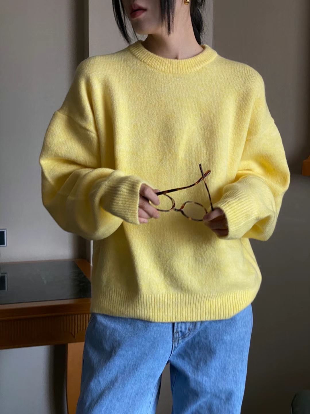 BABY PUSH韓國直郵東大門代購女裝新品熱賣休閑推薦人氣毛衣BABY PUSH毛衣