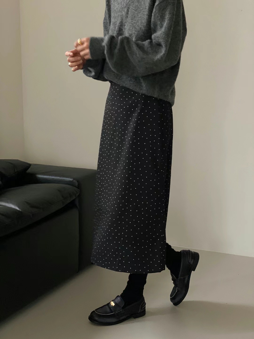 BABY PUSH韓國直郵東大門實拍女裝新品人氣熱賣半身裙中短裙BABY PUSH半身裙/中短裙