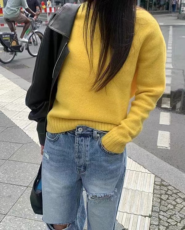 OMELET韓國直郵東大門實拍女裝新款熱賣職業24秋冬針織衫OHNLE針織衫