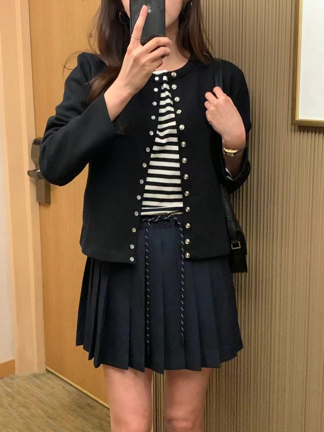 AFARRIER直郵韓國代購女裝新款人氣休閑推薦真品熱賣24秋冬短裙AFARRIER短裙