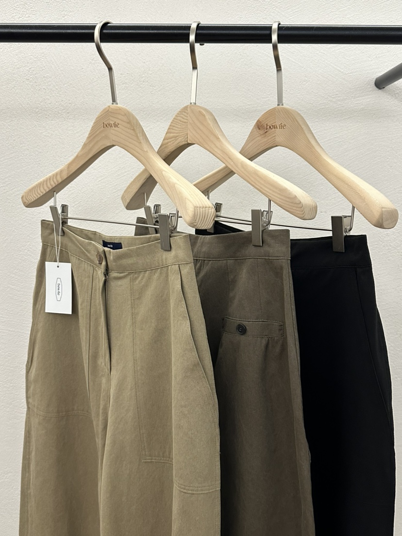 BOWTIE韓國直郵女裝新款休閑時尚真品熱賣人氣24秋冬休閑褲GLITTER休閑褲