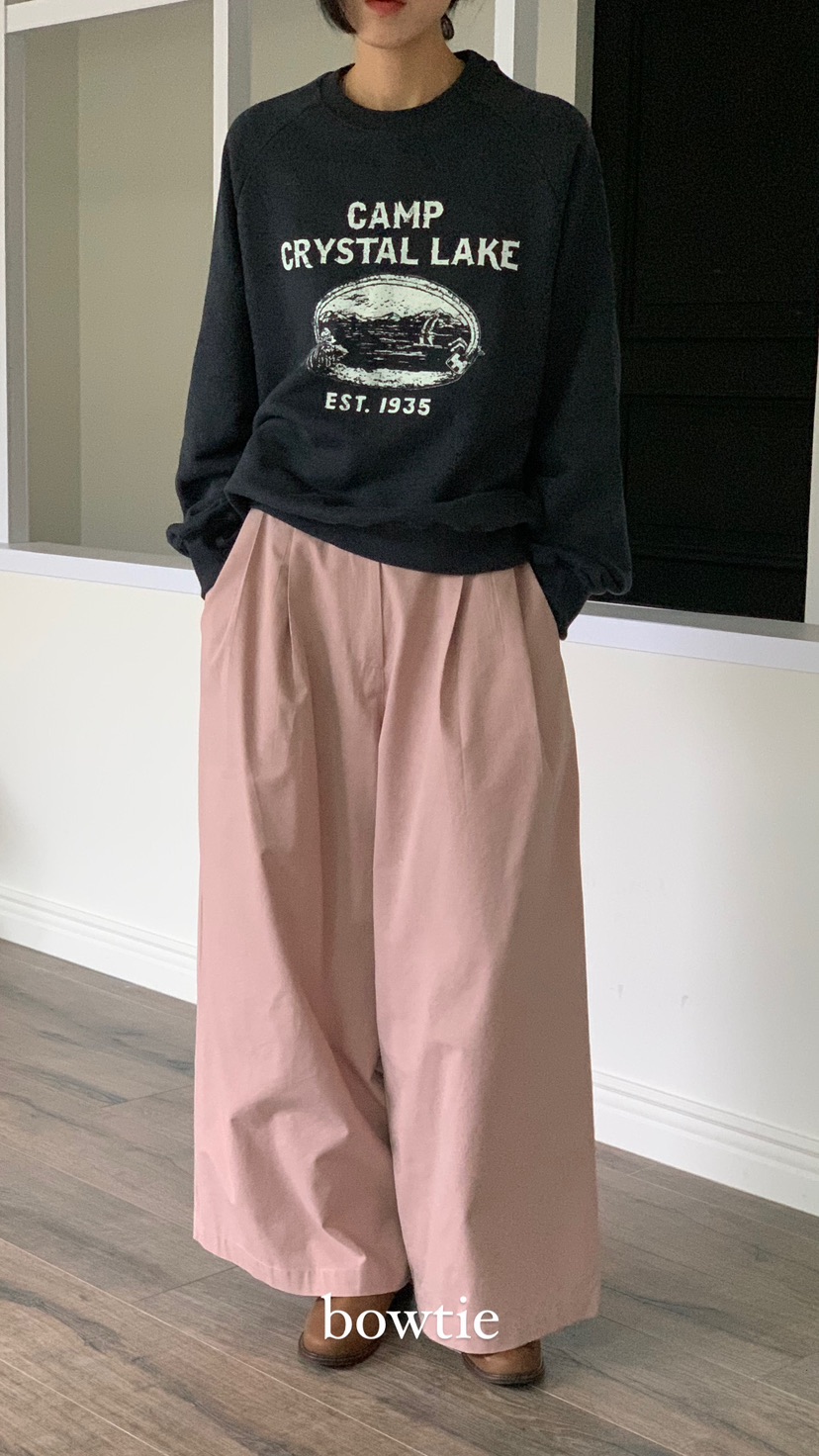 BOWTIE韓國直郵女裝新品職業人氣熱賣時尚真品推薦休閑休閑褲GLITTER休閑褲