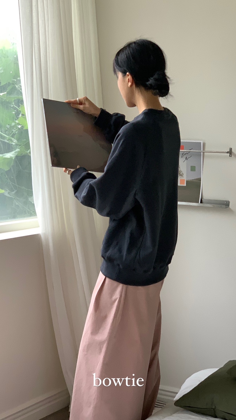 BOWTIE韓國直郵女裝新品職業人氣熱賣時尚真品推薦休閑休閑褲GLITTER休閑褲