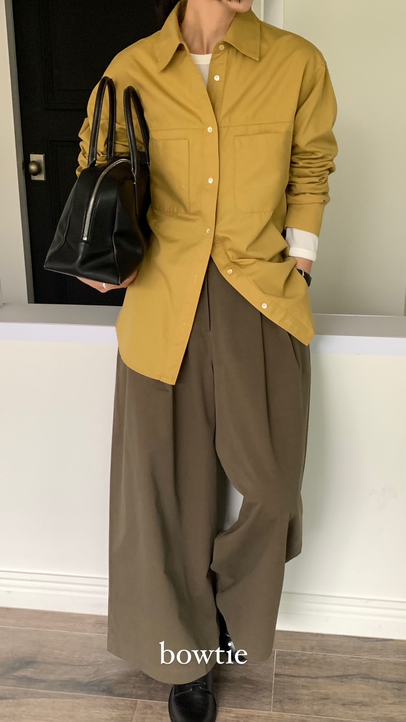 BOWTIE韓國直郵女裝新品職業人氣熱賣時尚真品推薦休閑休閑褲GLITTER休閑褲