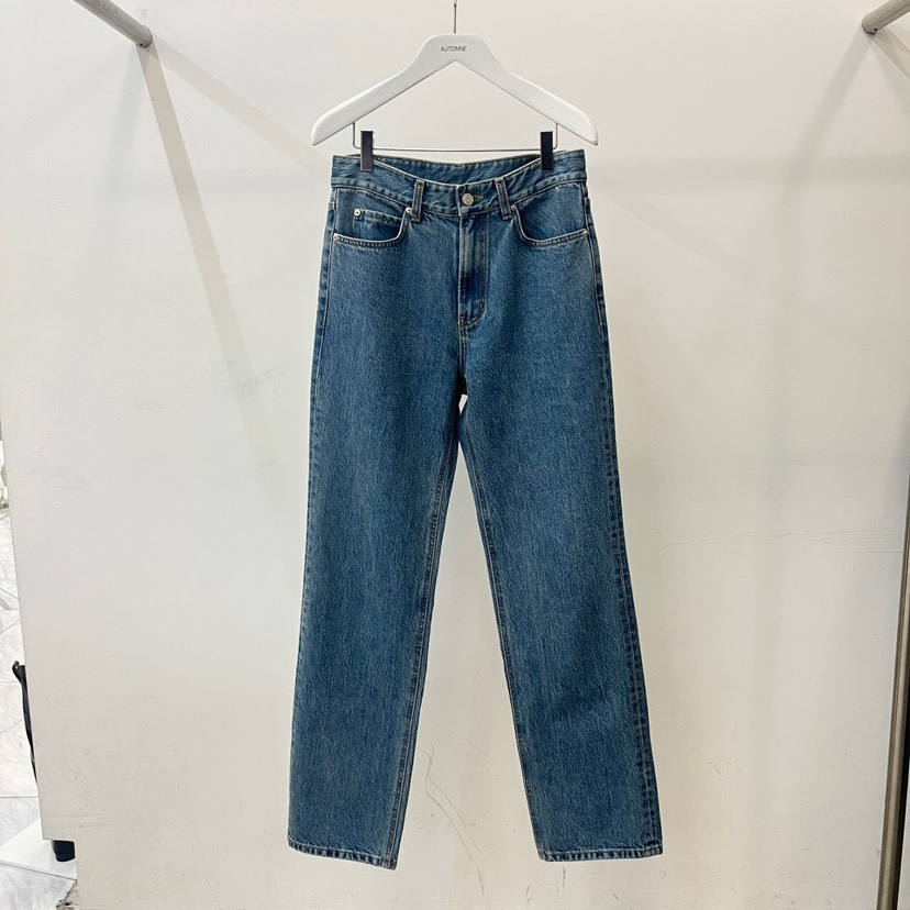 AUTOMNE/HEHR韓國直郵女裝新款熱賣職業休閑真品人氣牛仔褲AMY GRACE牛仔褲圖色1