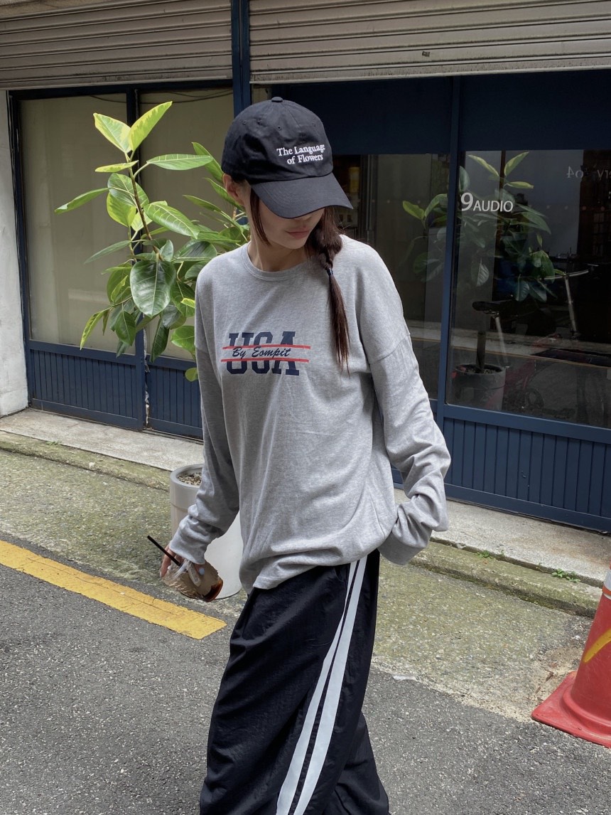 EOMPIT直郵韓國代購女裝新款真品熱賣職業推薦24秋冬衛衣EOMPIT衛衣