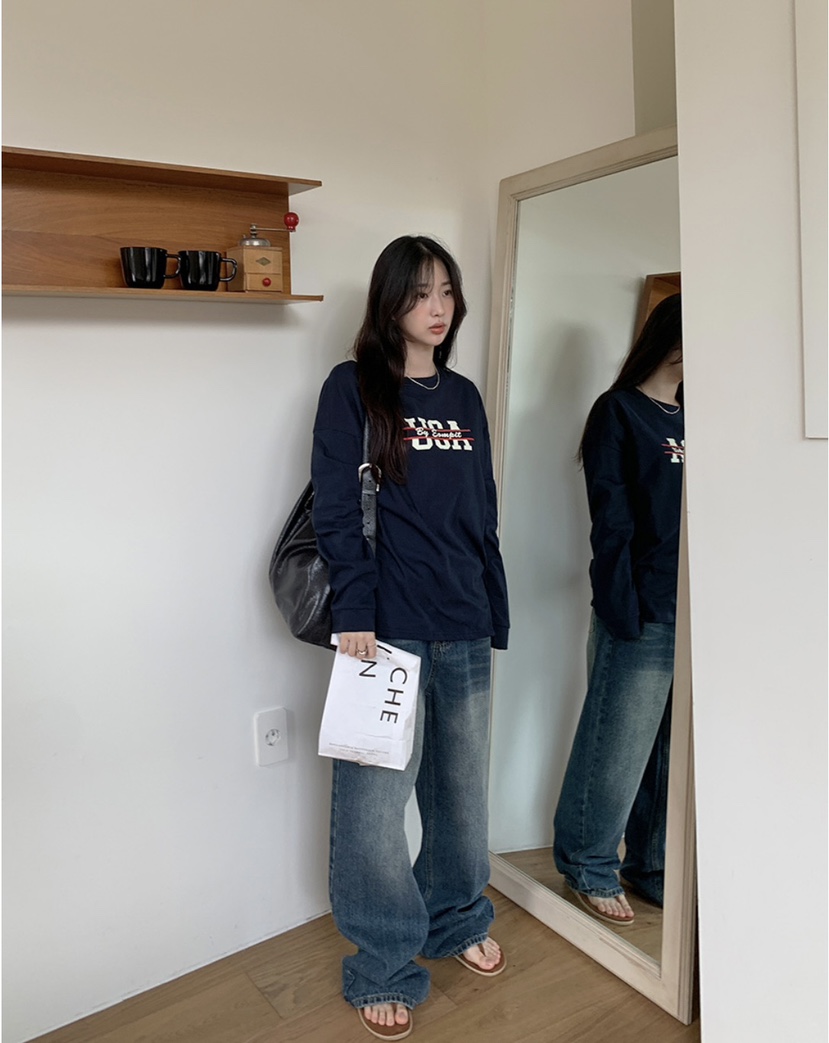 EOMPIT直郵韓國代購女裝新款真品熱賣職業推薦24秋冬衛衣EOMPIT衛衣