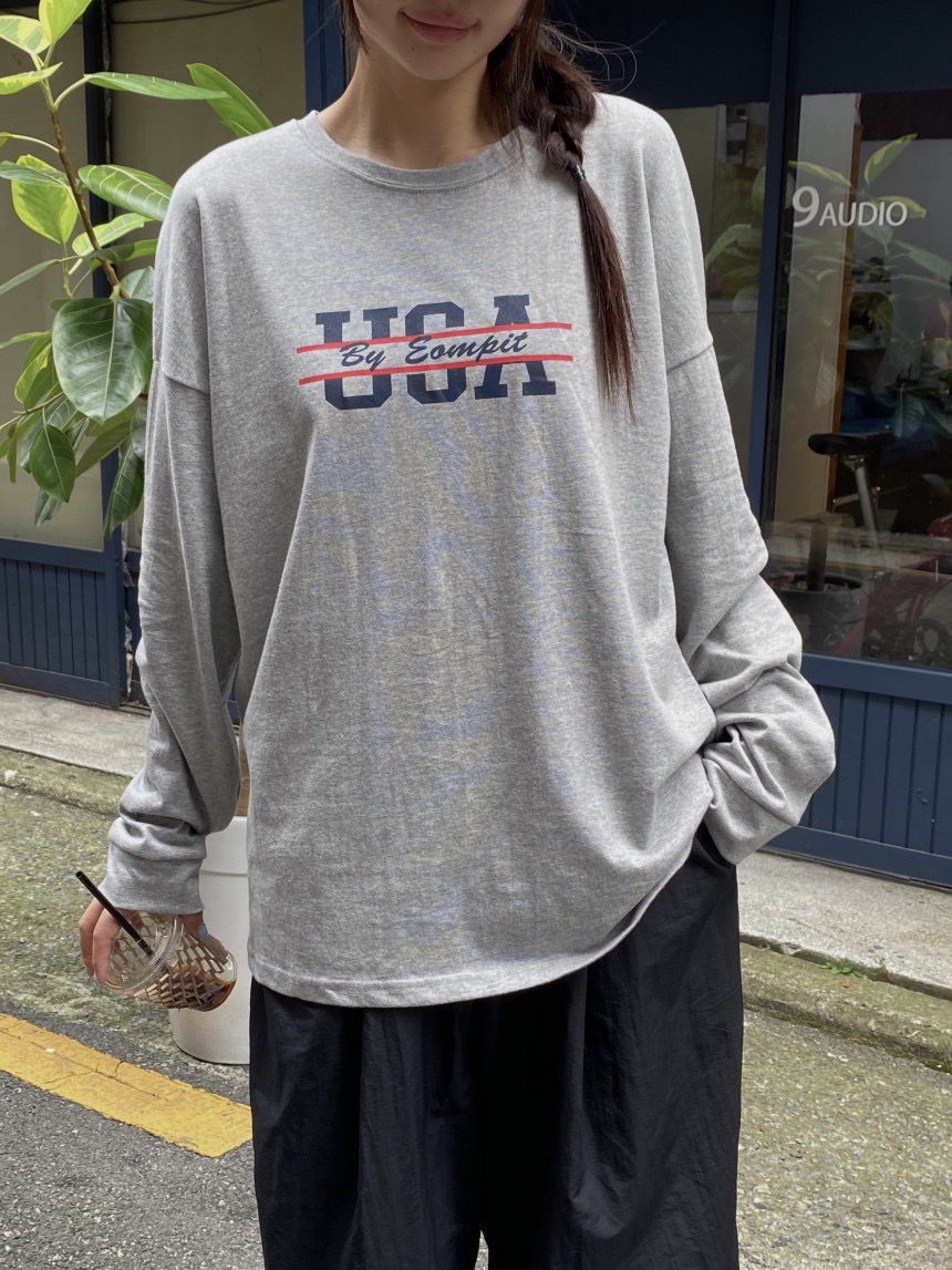EOMPIT直郵韓國代購女裝新款真品熱賣職業推薦24秋冬衛衣EOMPIT衛衣圖色3