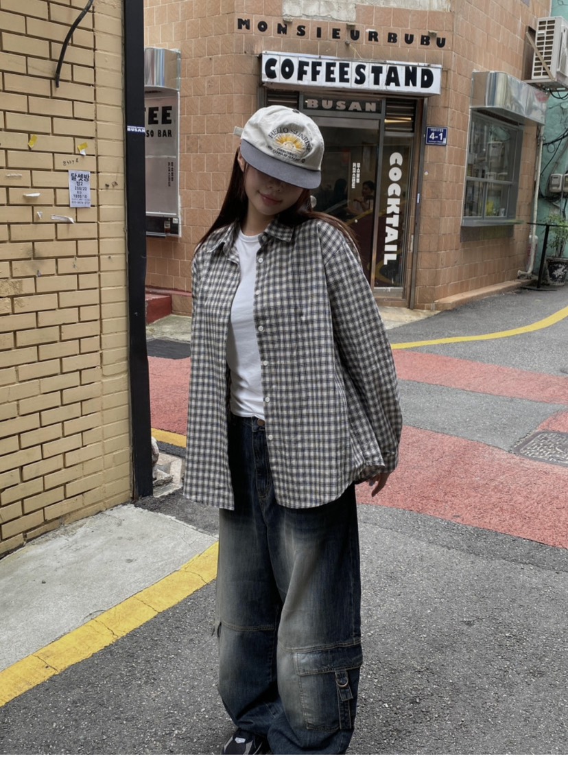 EOMPIT韓國直郵女裝新款真品職業時尚熱賣24秋冬襯衫蕾絲衫EOMPIT襯衫/蕾絲衫