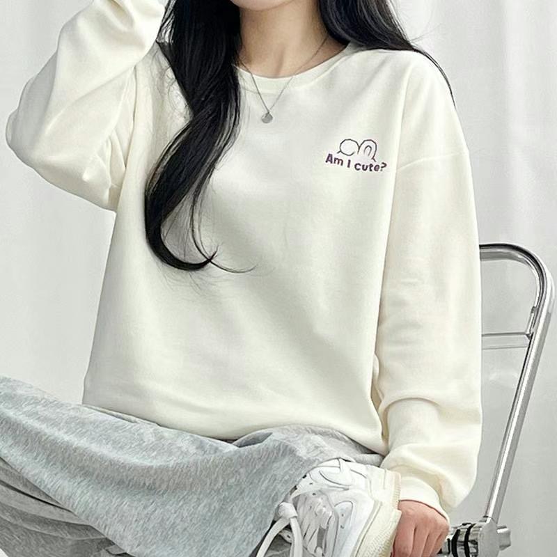 BLACK SUGAR韓國直郵東大門實拍女裝新款24秋冬熱賣衛衣BLACK SUGAR衛衣圖色3