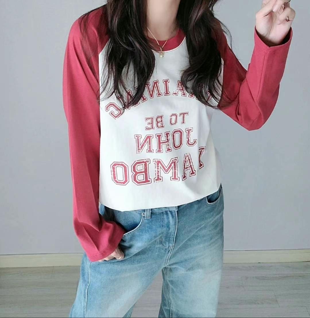 SSEN-쎈-T韓國直郵東大門代購女裝新品人氣休閑推薦長袖T恤SSEN-쎈-T長袖T恤圖色2
