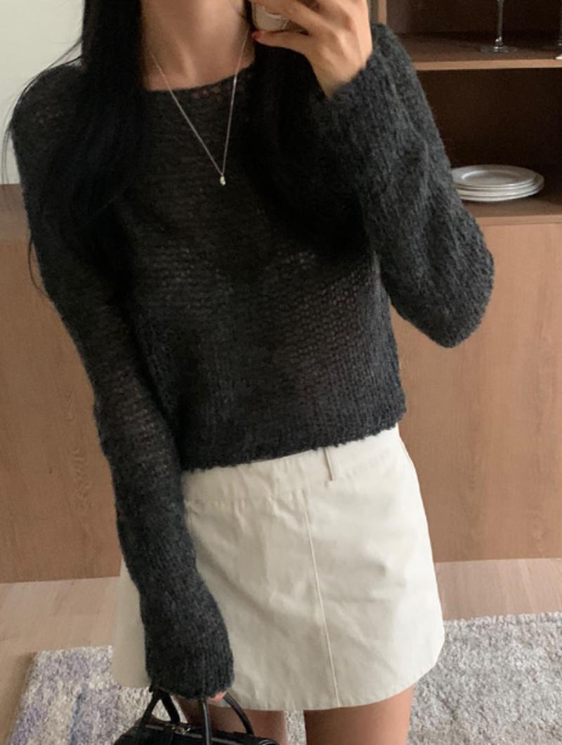韓國直郵東大門代購女裝新款推薦人氣休閑時尚熱賣針織衫針織衫圖色3
