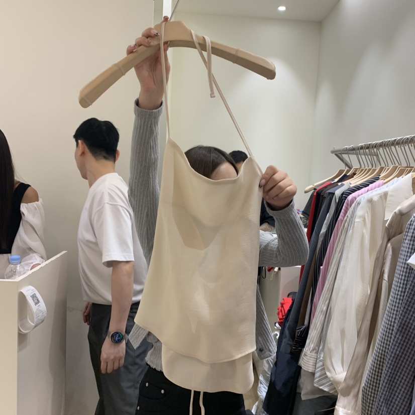 FLOWER韓國直郵東大門代購女裝新品熱賣職業時尚人氣吊帶背心FLOWER吊帶/背心圖色3