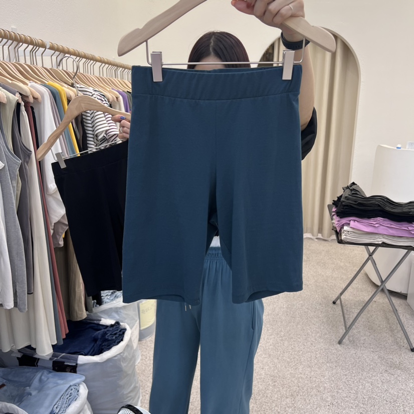 MMMI韓國直郵東大門實拍女裝新品24春夏休閑打底褲鯊魚褲THE FUNNY打底褲/鯊魚褲圖色4