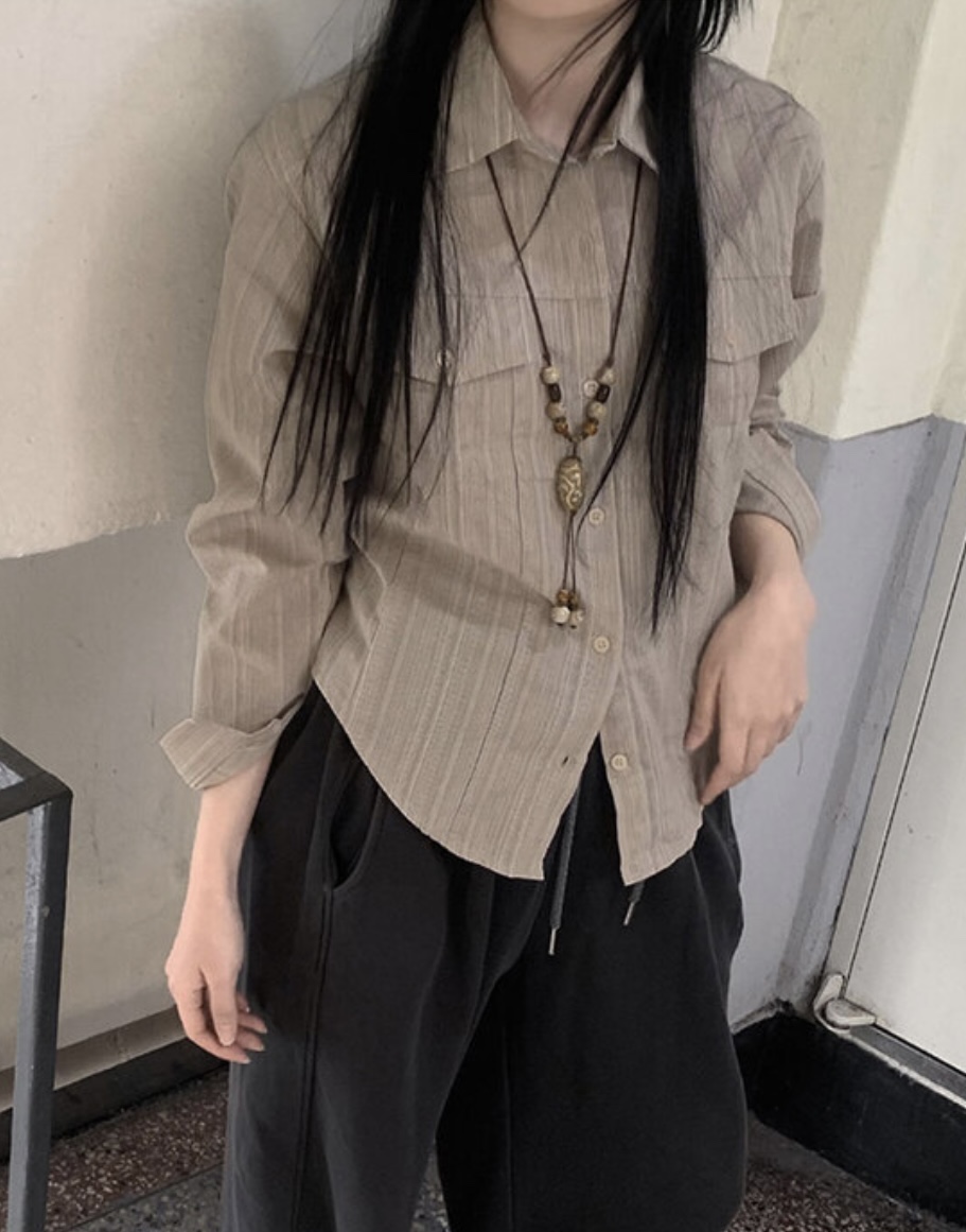 PAPRIKA韓國直郵東大門代購女裝新款休閑時尚熱賣襯衫蕾絲衫PAPRIKA襯衫/蕾絲衫
