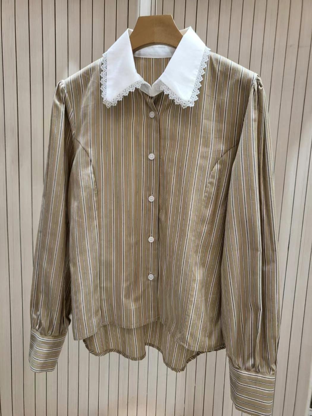 COCOS/ONE TOP韓國直郵東大門實拍女裝新款真品襯衫蕾絲衫COCOS/ONE TOP襯衫/蕾絲衫圖色2