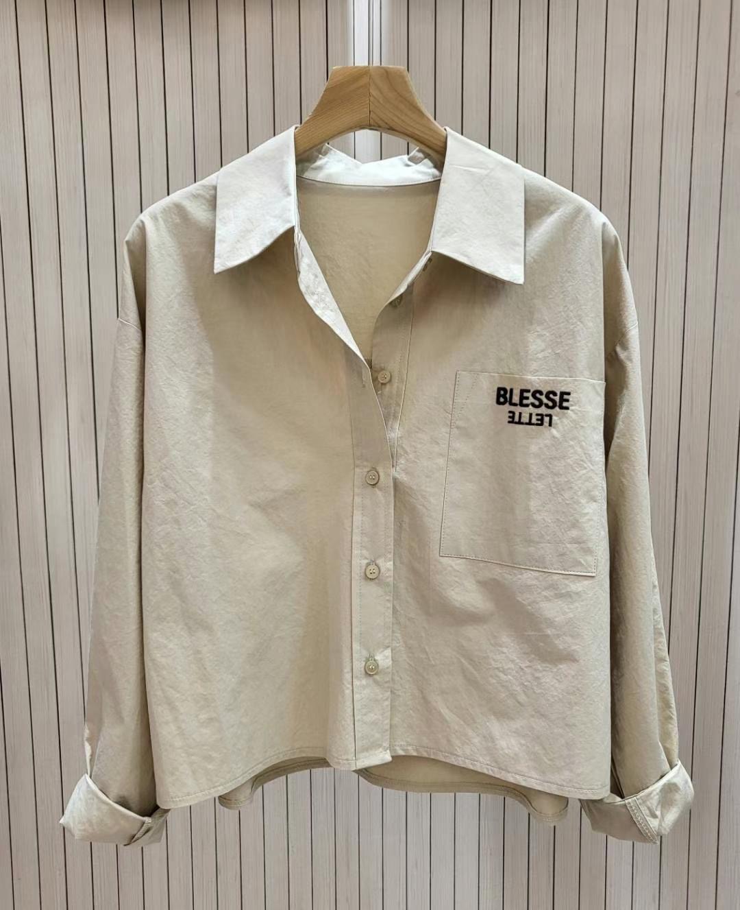 COCOS/ONE TOP韓國直郵女裝新品推薦休閑人氣時尚襯衫蕾絲衫COCOS/ONE TOP襯衫/蕾絲衫