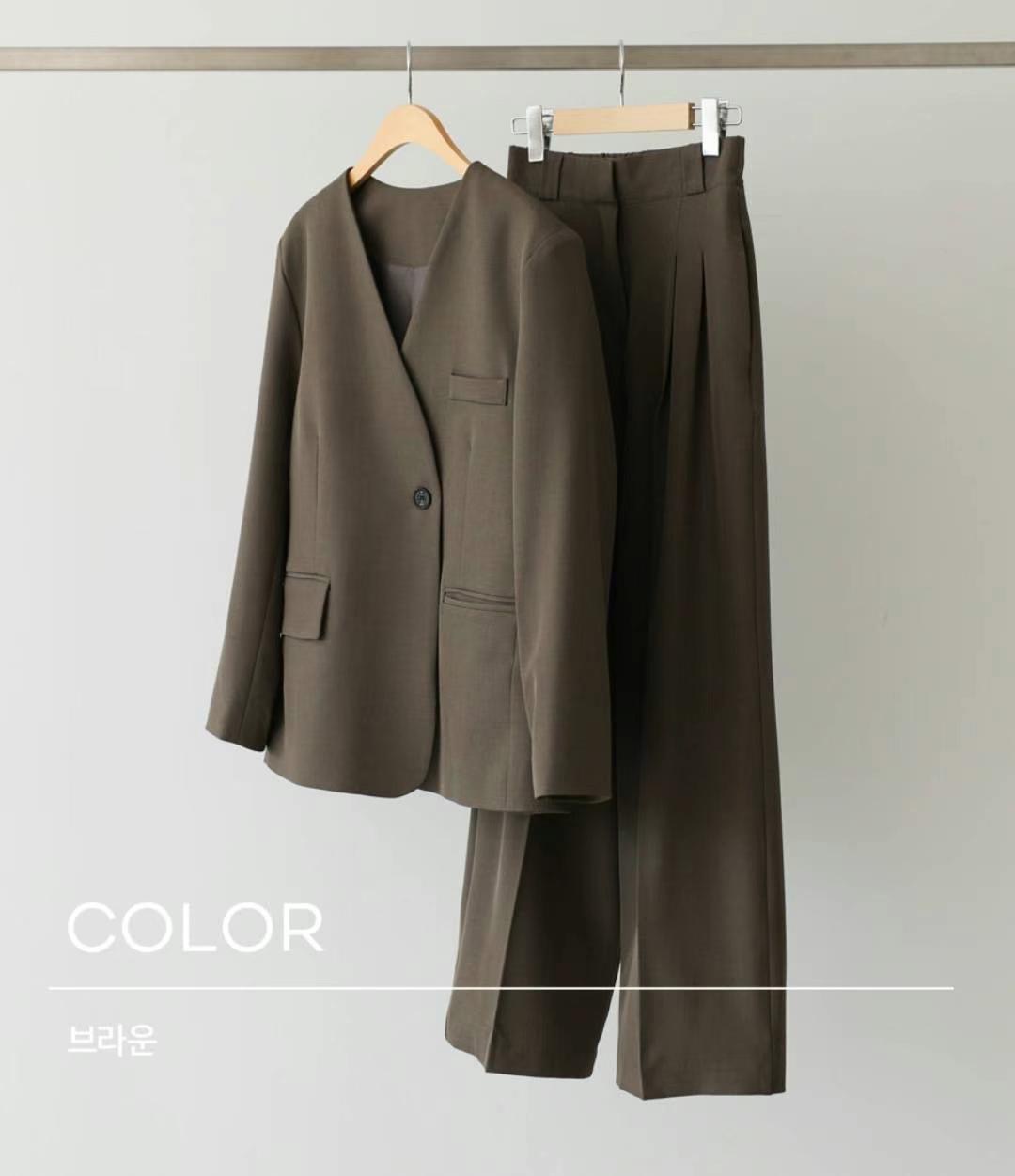 COCOS/ONE TOP直郵韓國代購女裝新品人氣時尚職業24秋冬套裝COCOS/ONE TOP套裝