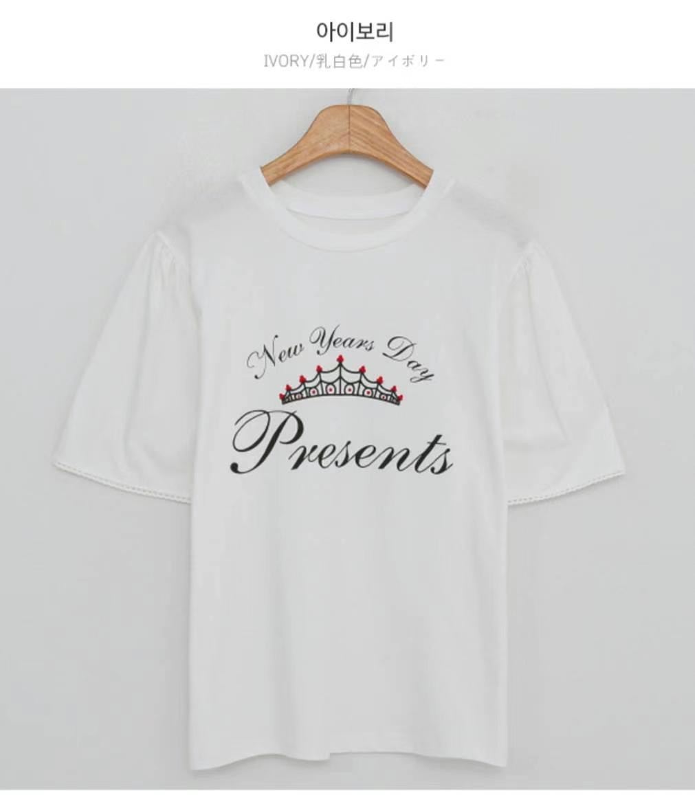 COCOS/ONE TOP韓國直郵女裝新品職業休閑時尚真品推薦T恤COCOS/ONE TOPT恤圖色2