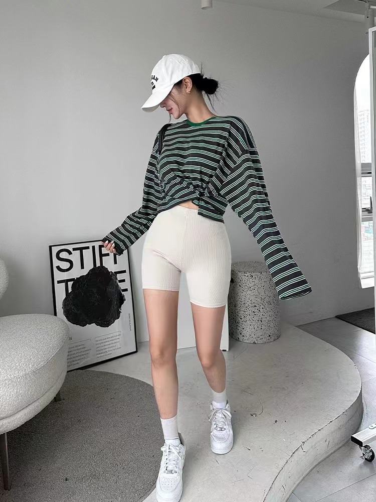 ADD-OT韓國直郵東大門代購女裝新品24秋冬熱賣休閑長袖T恤ADD-OT長袖T恤