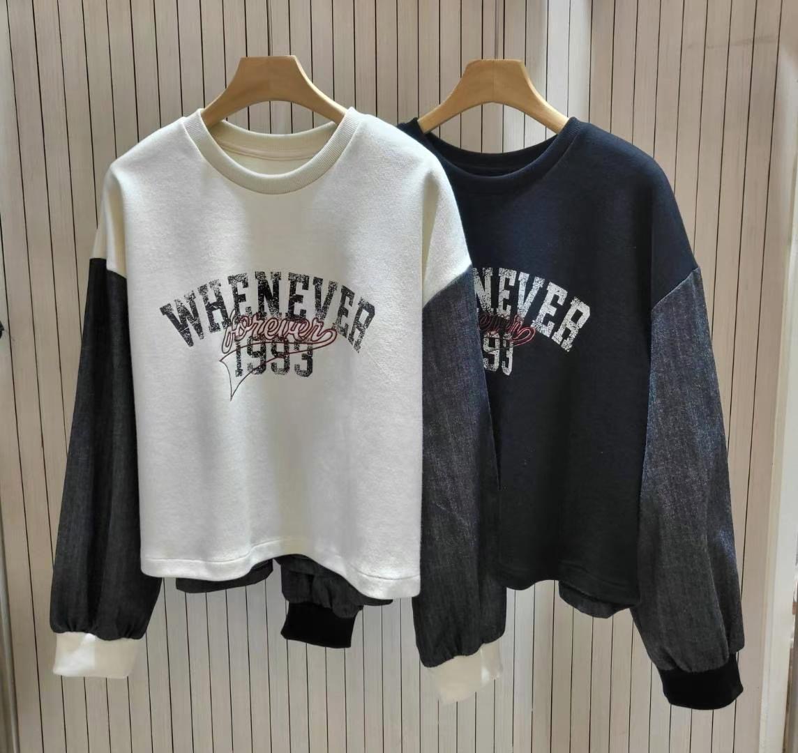 COCOS/ONE TOP韓國直郵東大門實拍女裝新品人氣時尚休閑衛衣COCOS/ONE TOP衛衣