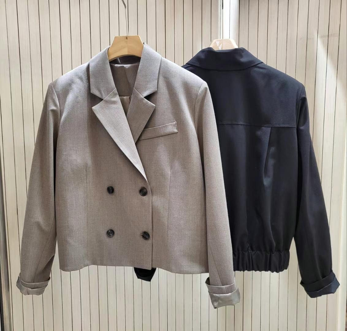 COCOS/ONE TOP韓國直郵東大門實拍女裝新品休閑真品24秋冬夾克COCOS/ONE TOP夾克
