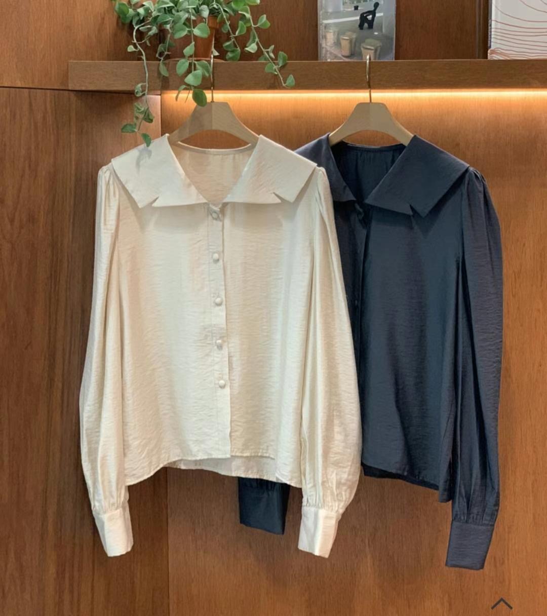 COCOS/ONE TOP直郵韓國代購女裝新品時尚休閑熱賣襯衫蕾絲衫COCOS/ONE TOP襯衫/蕾絲衫