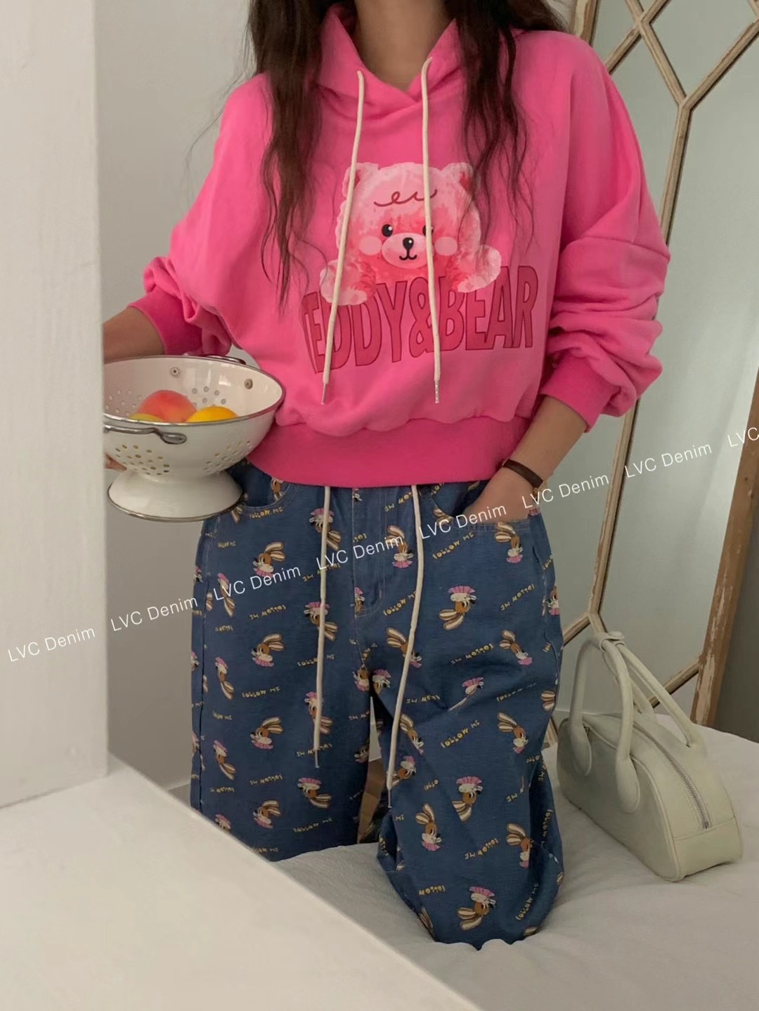 L+V+C韓國直郵東大門代購女裝新款熱賣24秋冬推薦休閑衛衣L_V_C衛衣圖色2