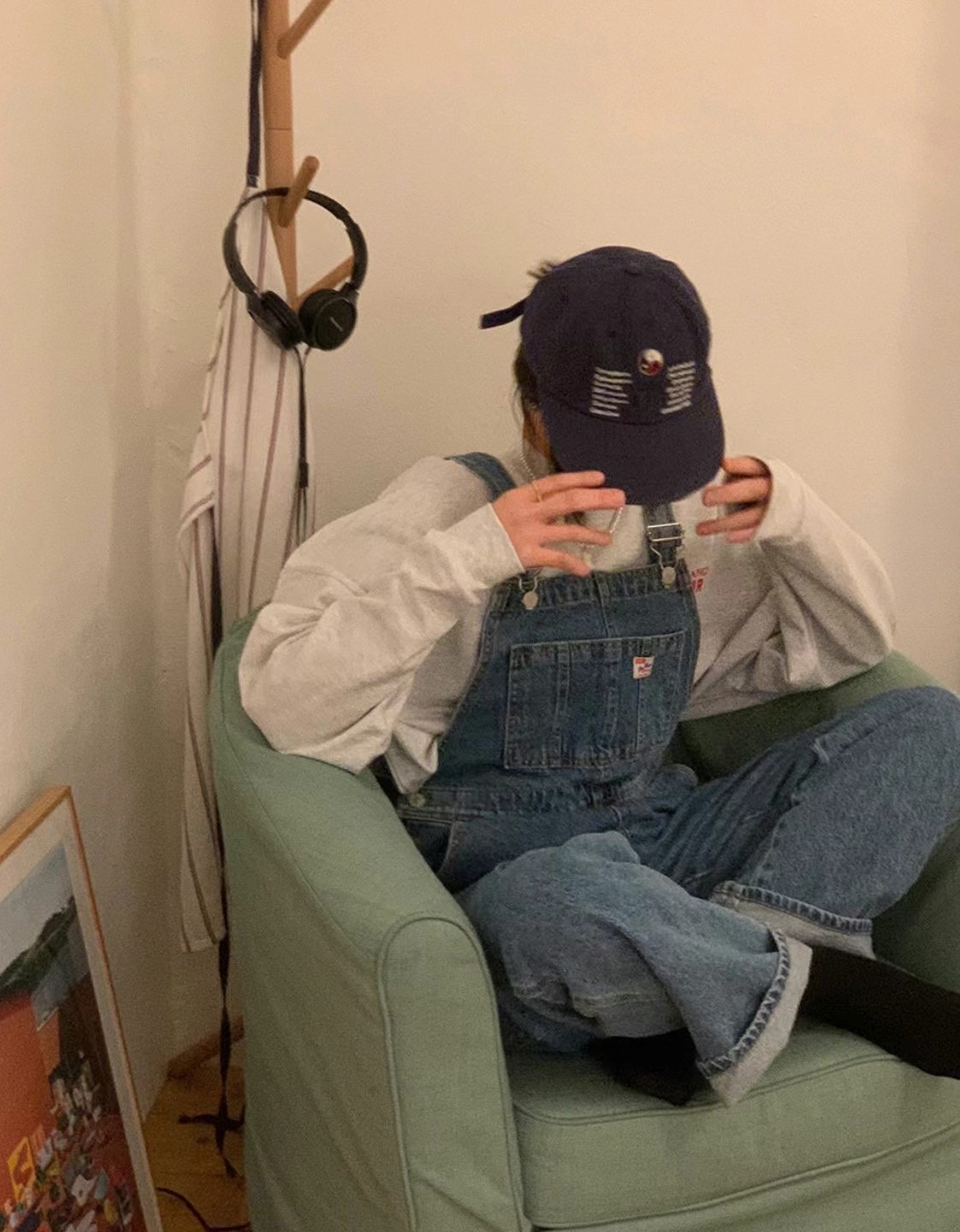 L+V+C韓國直郵東大門代購女裝新款人氣職業推薦休閑背帶褲L_V_C背帶褲