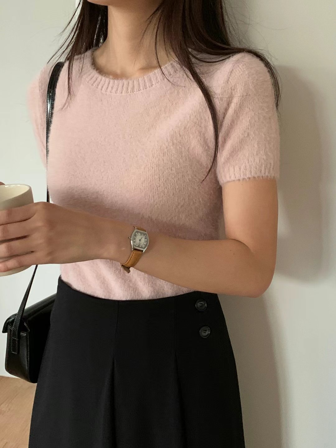 TDOUBLEJ韓國直郵東大門實拍女裝新品人氣24秋冬真品針織衫TDOUBLEJ針織衫圖色3