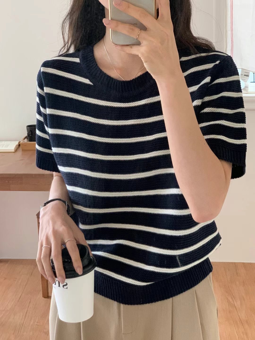 TDOUBLEJ韓國直郵女裝新款24秋冬熱賣時尚推薦人氣針織衫TDOUBLEJ針織衫