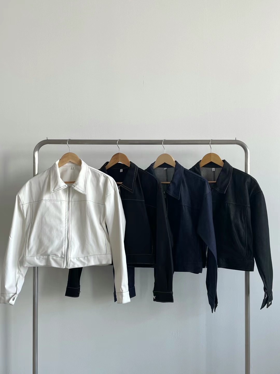 COMME CA直郵韓國代購女裝新品推薦休閑熱賣職業24秋冬夾克COMME CA夾克圖色3左三色