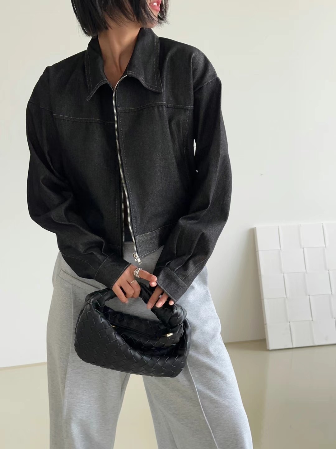 COMME CA直郵韓國代購女裝新品推薦休閑熱賣職業24秋冬夾克COMME CA夾克圖色4