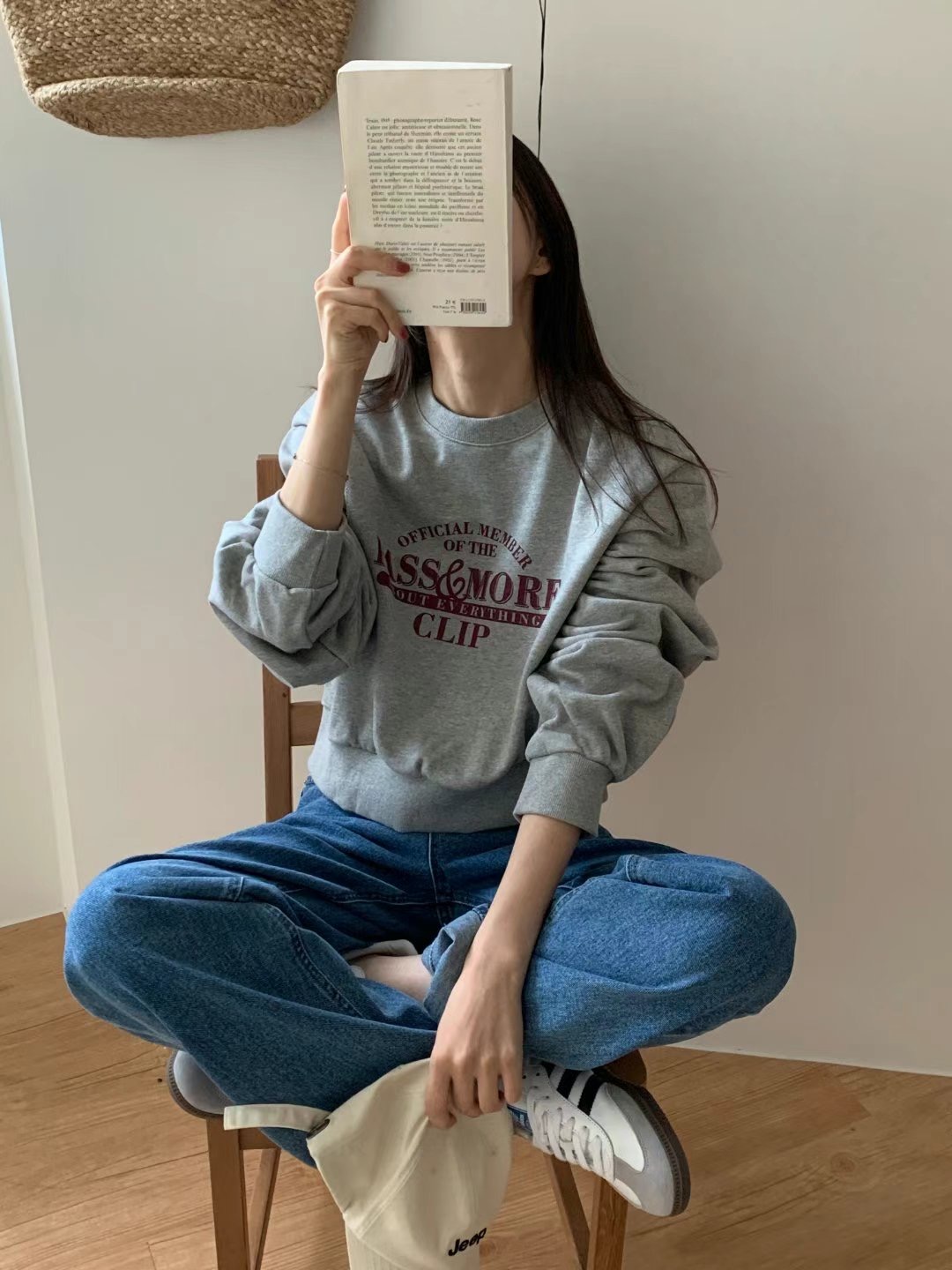 TDOUBLEJ韓國直郵女裝新款推薦真品職業人氣24秋冬時尚衛衣TDOUBLEJ衛衣圖色4
