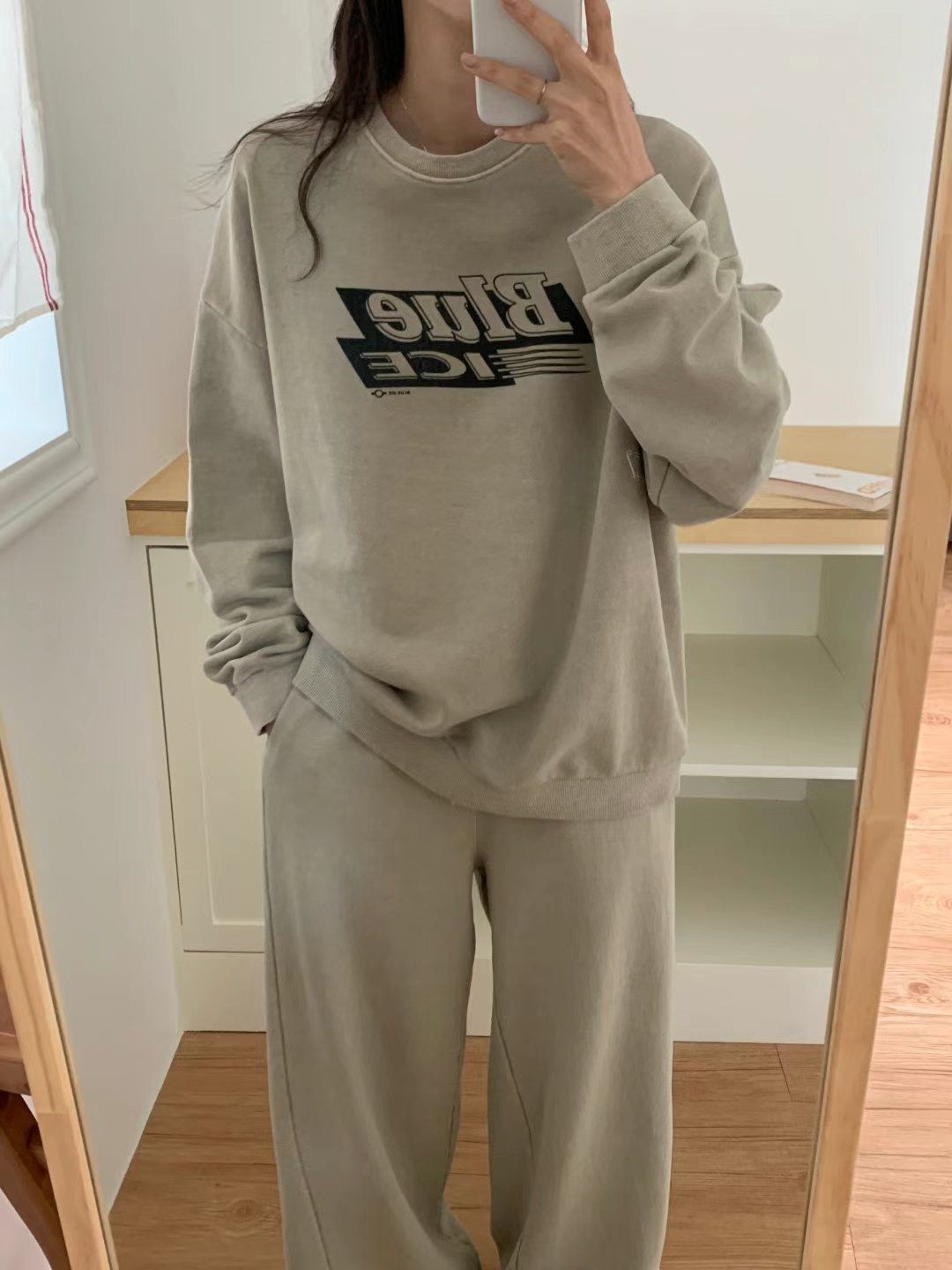 TDOUBLEJ韓國直郵女裝新品時尚職業熱賣休閑24秋冬推薦衛衣TDOUBLEJ衛衣圖色2