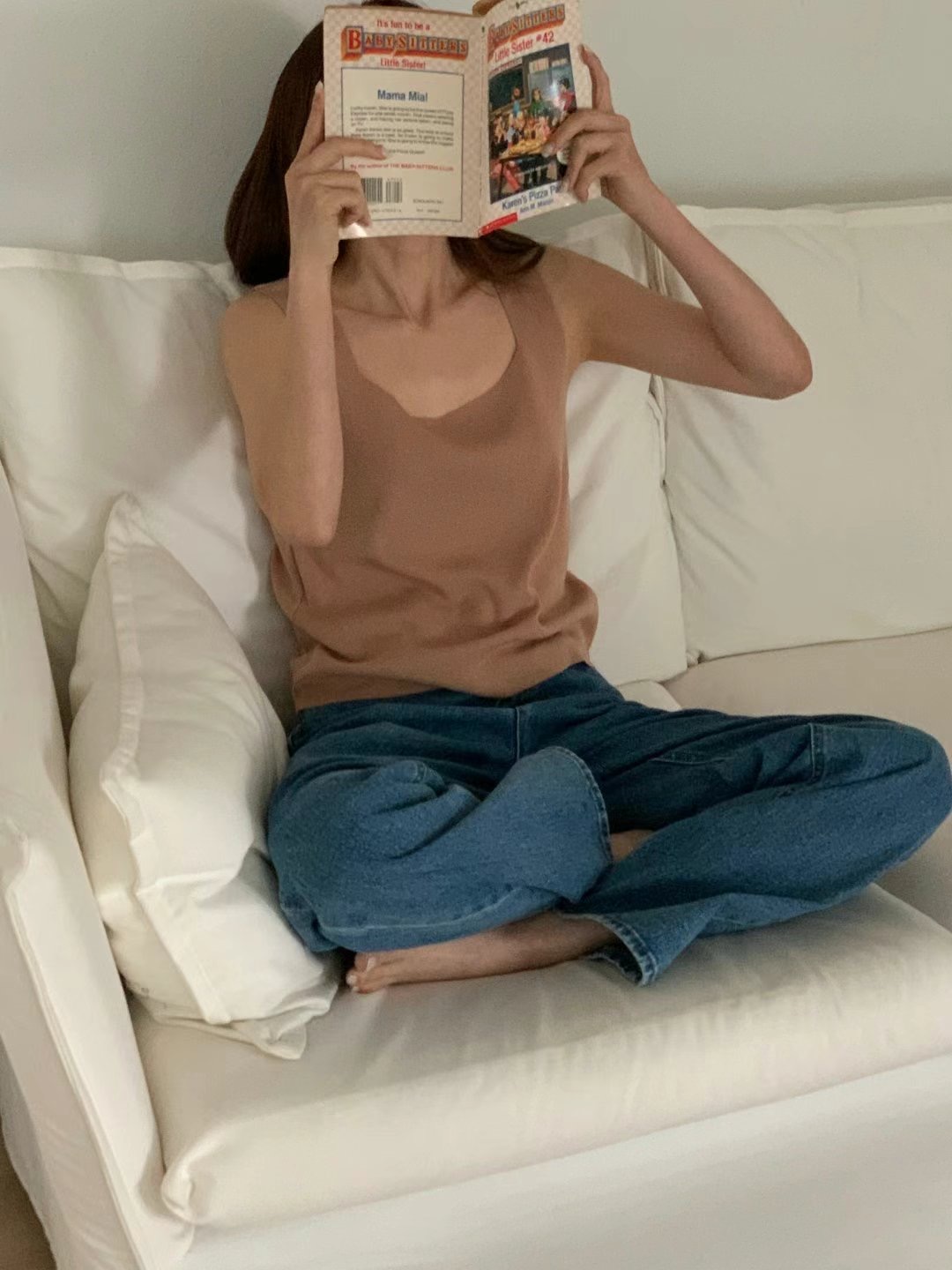 TDOUBLEJ直郵韓國代購女裝新款真品人氣職業休閑推薦吊帶背心TDOUBLEJ吊帶/背心