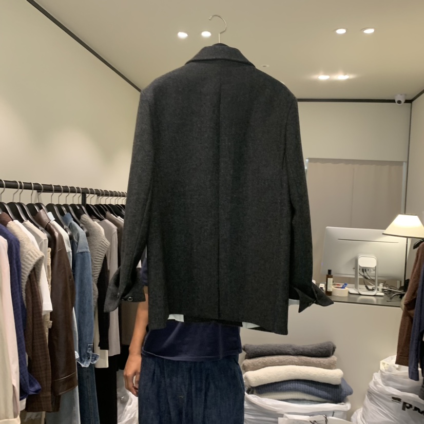 RE STOCK韓國直郵東大門實拍女裝新品24秋冬推薦時尚夾克RE STOCK夾克