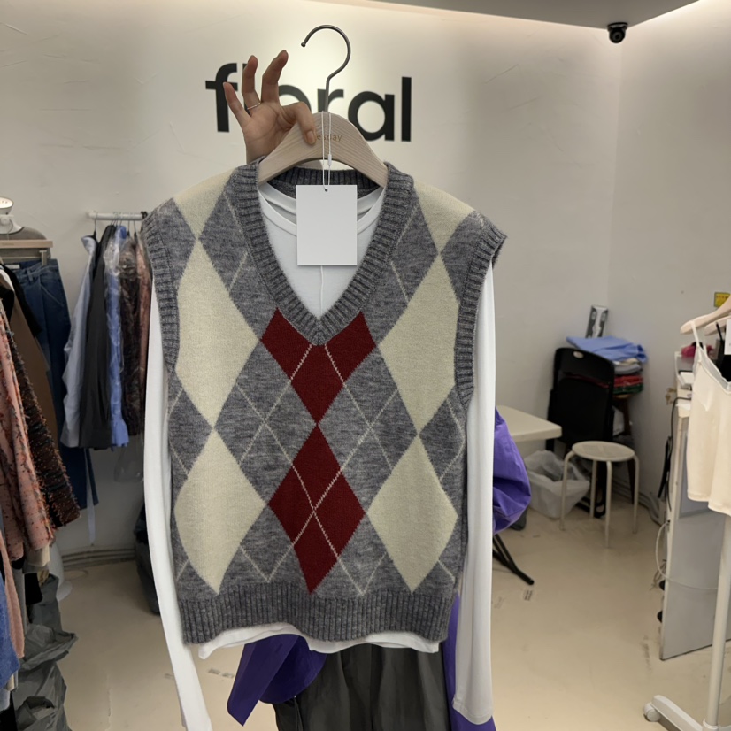 floral韓國直郵女裝新品真品職業休閑人氣時尚熱賣吊帶背心FLORAL吊帶/背心圖色2