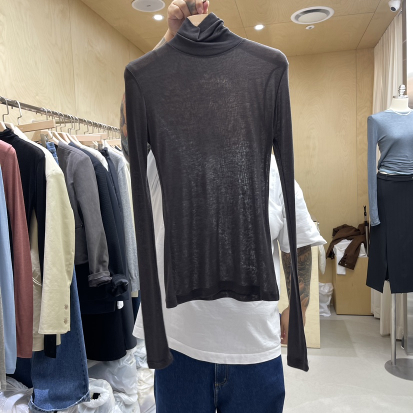 PLEASURE韓國直郵東大門代購女裝新品推薦時尚人氣職業長袖T恤PLEASURE長袖T恤圖色5