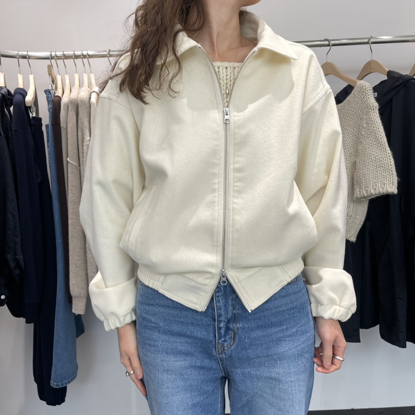 TAFFETA韓國直郵東大門實拍女裝新款熱賣推薦真品時尚夾克羊毛TAFFETA夾克圖色2