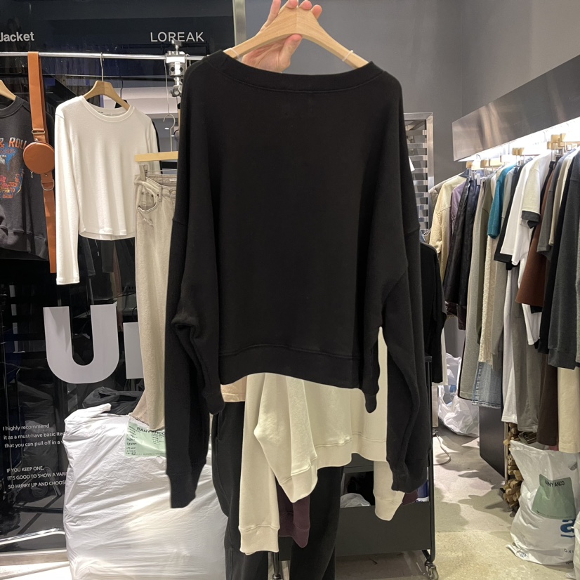 BANY ANCO直郵韓國代購女裝新品職業人氣推薦24秋冬衛衣BANY ANCO衛衣
