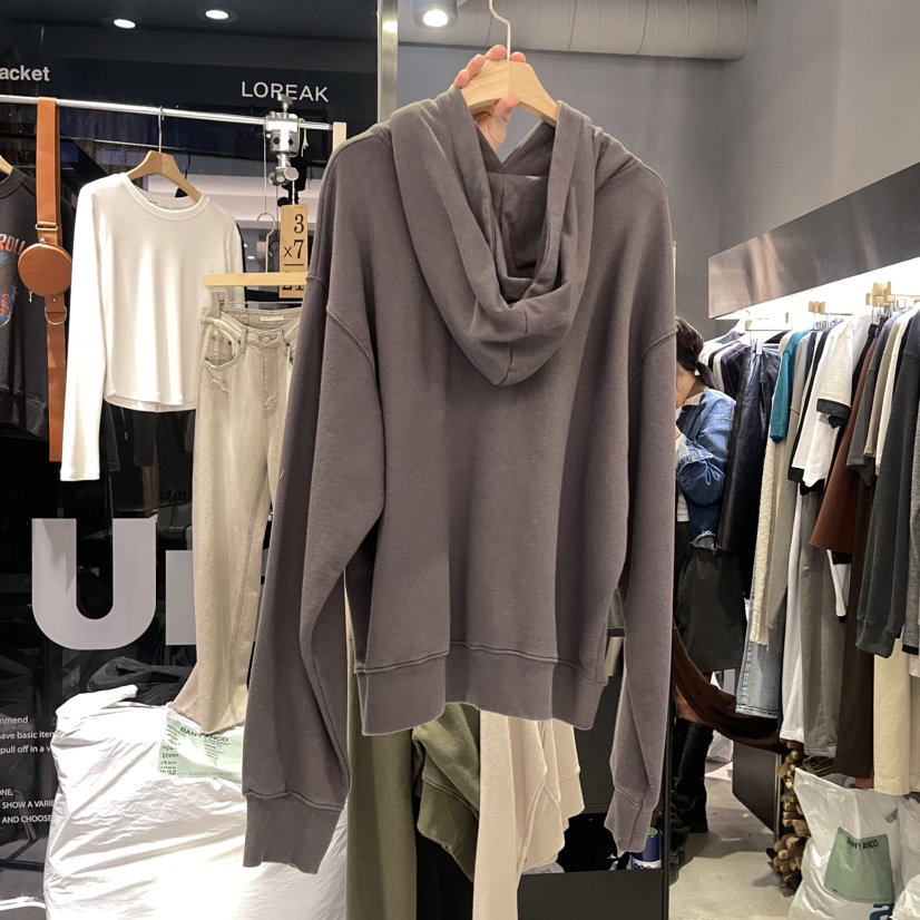 BANY ANCO直郵韓國代購女裝新品24秋冬熱賣人氣衛衣復古BANY ANCO衛衣