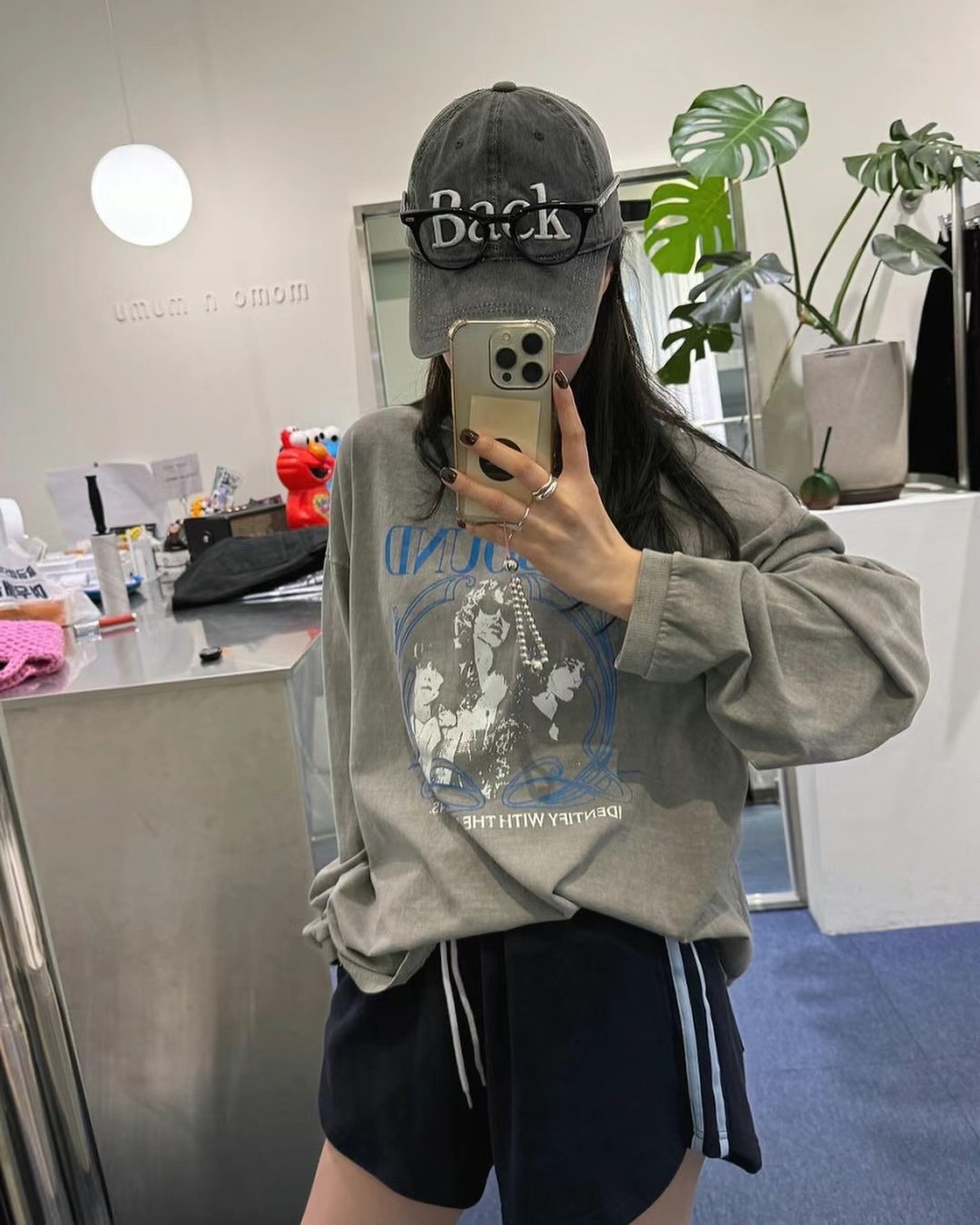 INBIBLE韓國直郵東大門實拍女裝新款職業人氣24秋冬長袖T恤INBIBLE長袖T恤