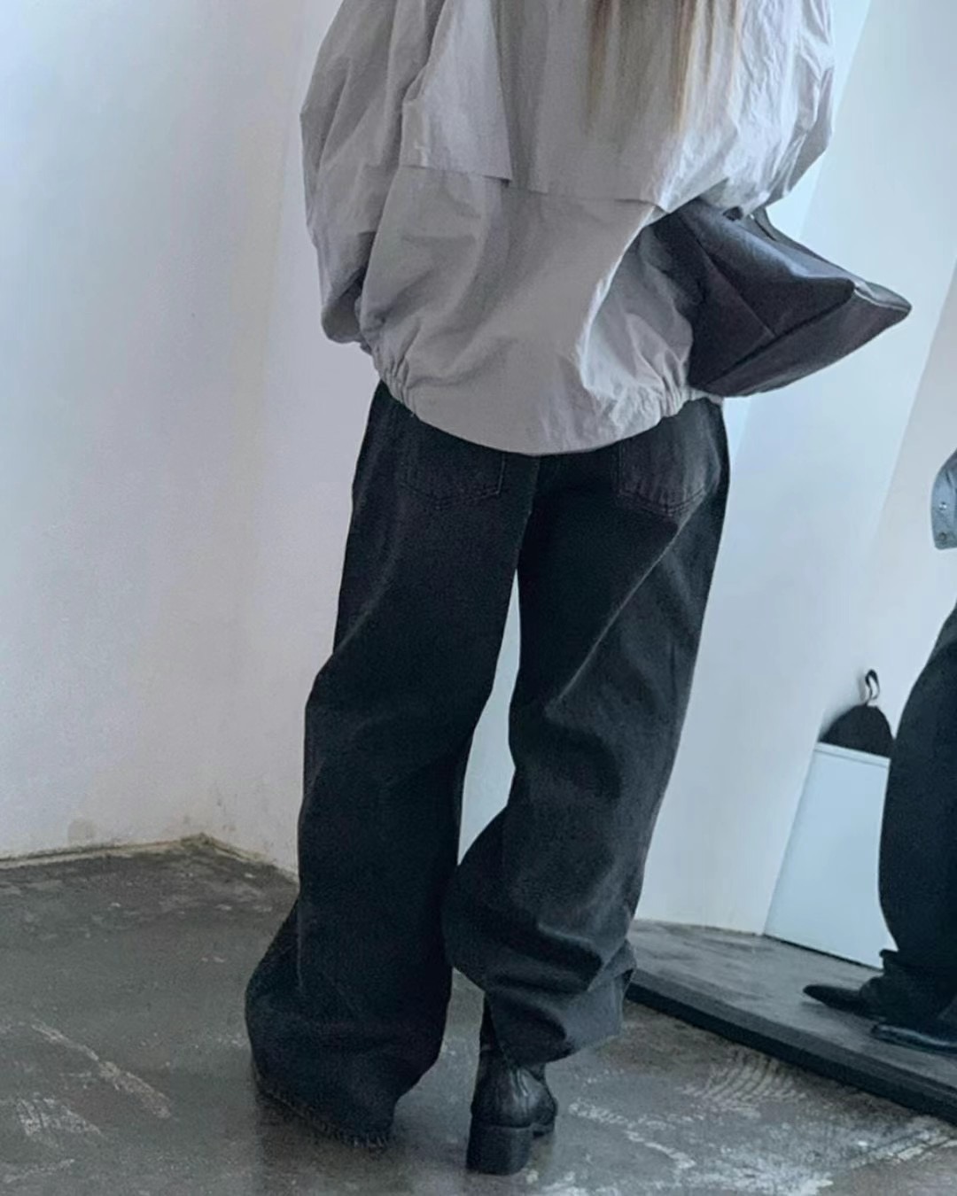 INBIBLE韓國直郵女裝新款熱賣職業24秋冬休閑時尚真品牛仔褲INBIBLE牛仔褲