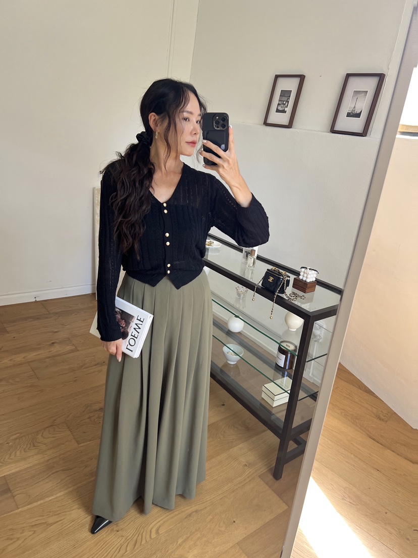 BOLD-Q韓國直郵東大門實拍女裝新品職業24秋冬推薦休閑褲BOLD休閑褲