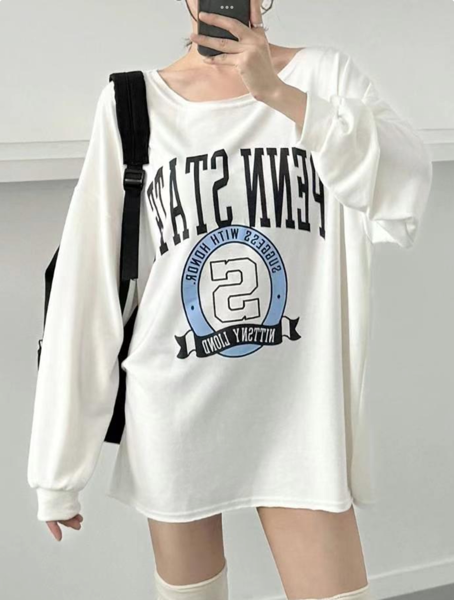 BCLOTHES直郵韓國代購女裝新品休閑真品推薦職業人氣長袖T恤BCLOTHES長袖T恤圖色1